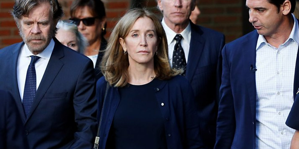 US actress Felacity Hufman arrested for bribery