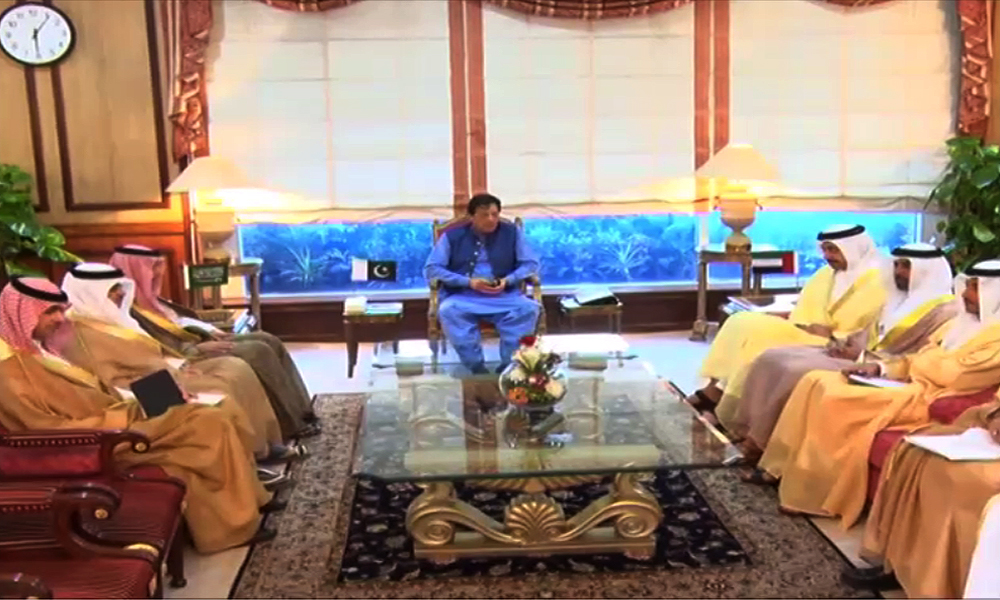 prime minister meeting with arab foreign ministers