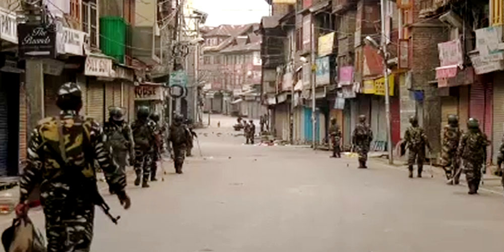 Kashmir Curfew