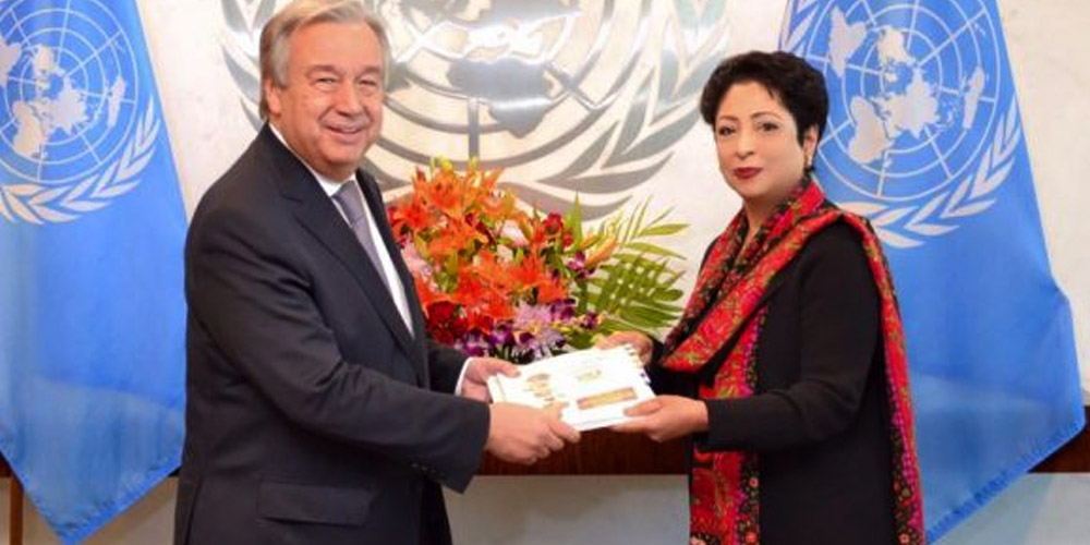 Maliha Lodhi- UN- SG Antonio