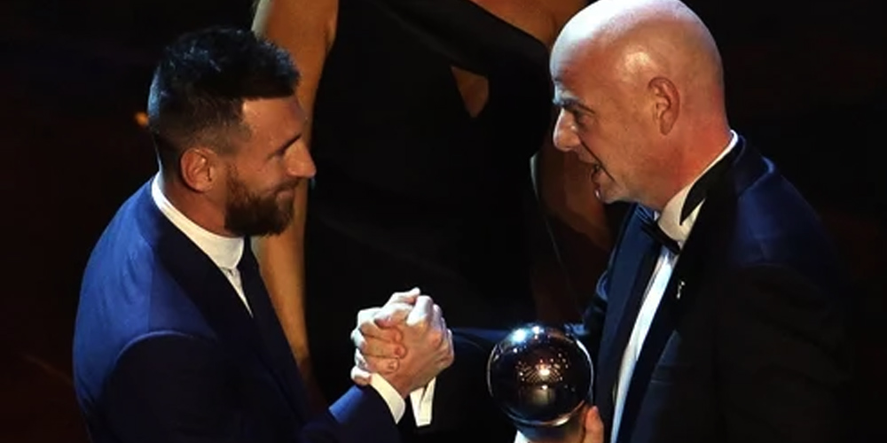 Messi wins best FIFA player