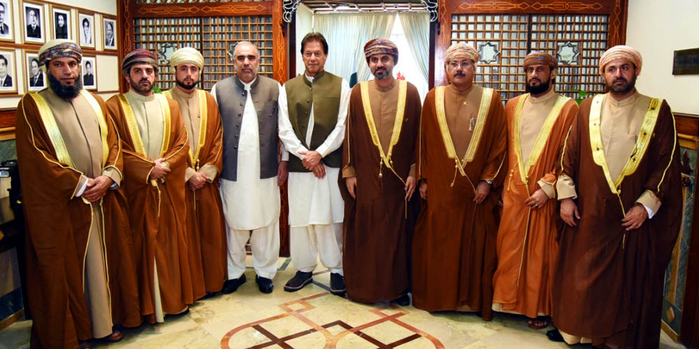 PM- Imran Khan- Omani delegation