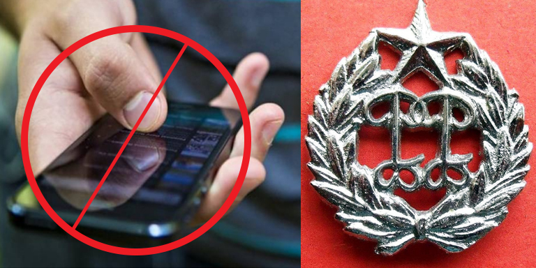 Smartphones banned in police stations