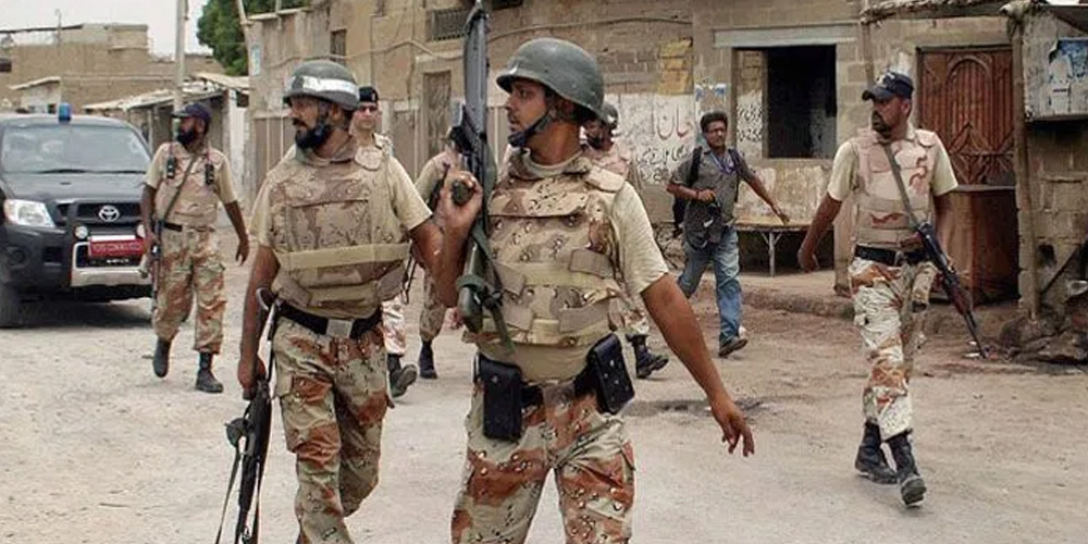 Rangers arrested different criminals from different areas of Karachi