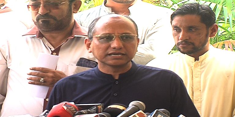 Saeed Ghani Media Talk