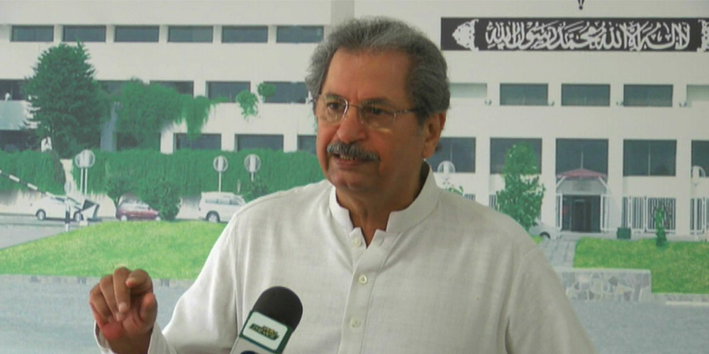 Shafqat Mehmood media talk