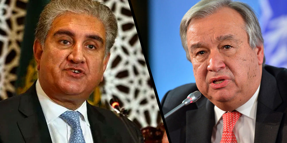 Shah Mehmood- UN sec Gen
