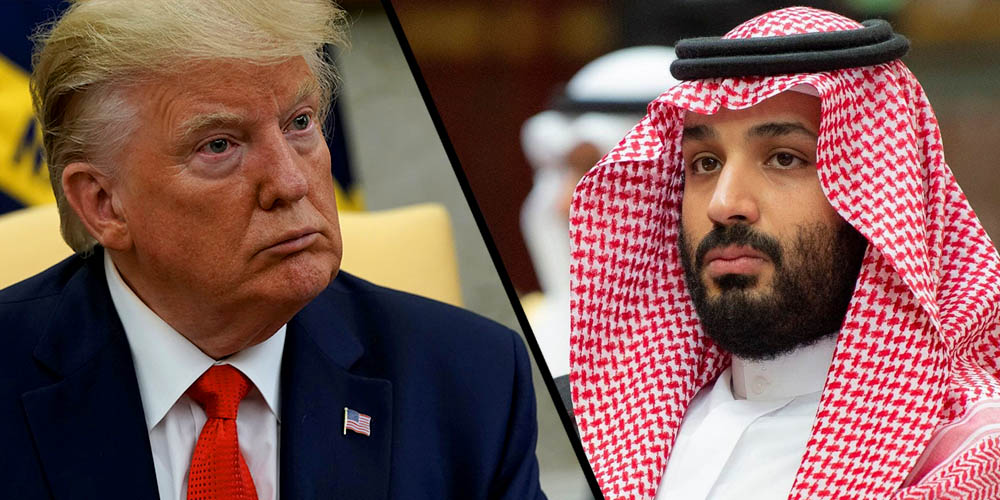 Trump calls MBS