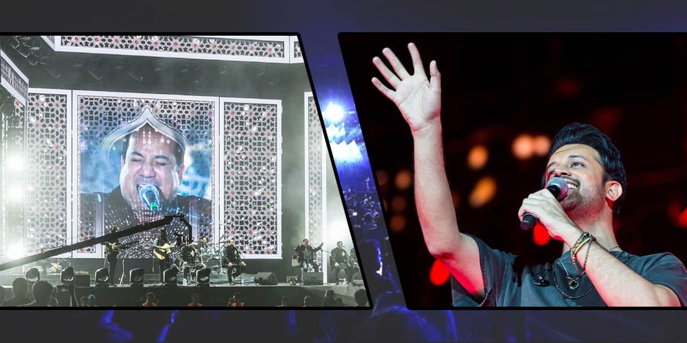 Atif aslam- Rahat fateh- Riyadh