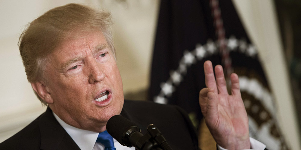 Trump media talk outside white house
