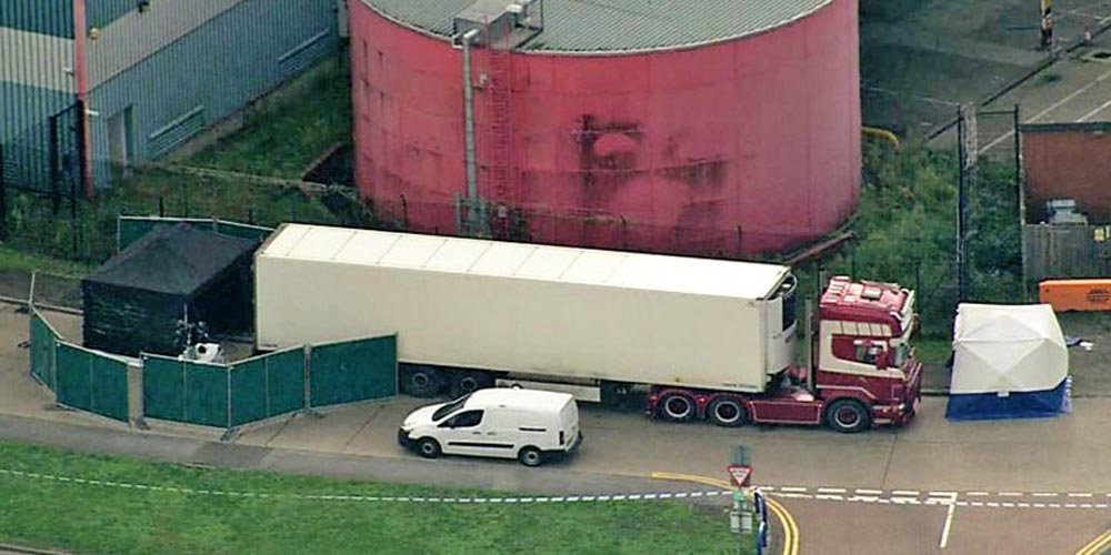39 dead bodies found in lorry at uk