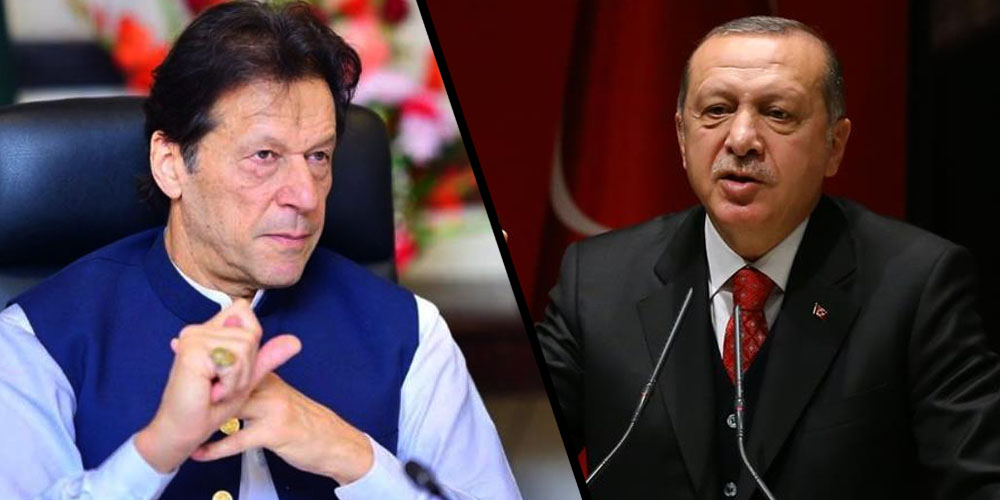 PM Imran, Turkish President Erdogan discuss regional