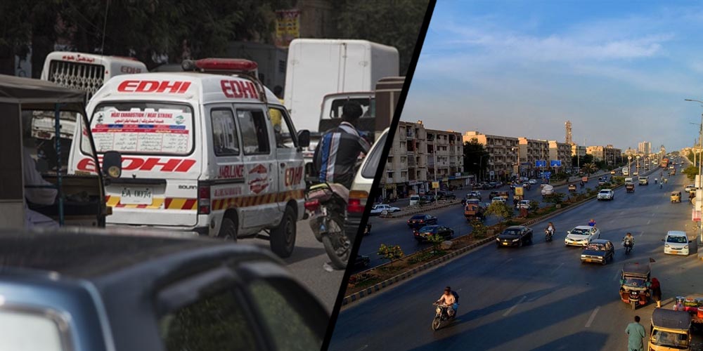 Karachi- Edhi- Ambulance