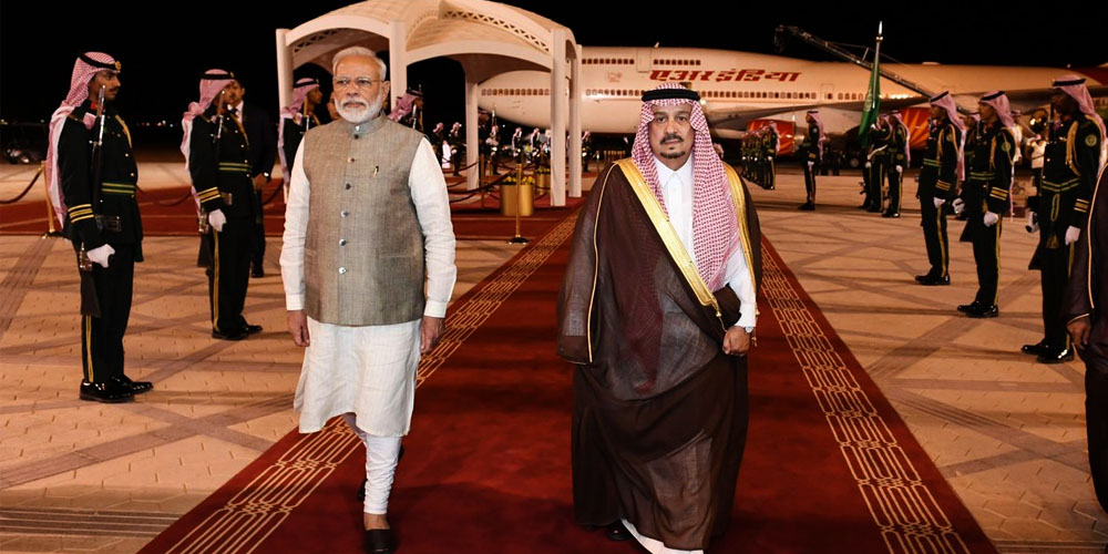 Modi- Saudi arabia Visit