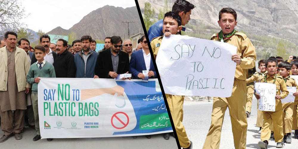 NO to plastic bags in hunza