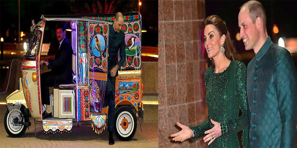 Royal Couple In Rikshaw