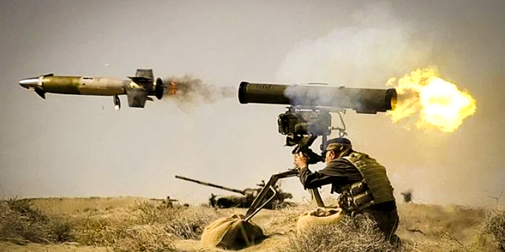 Israeli tank-fired missile arrives in India