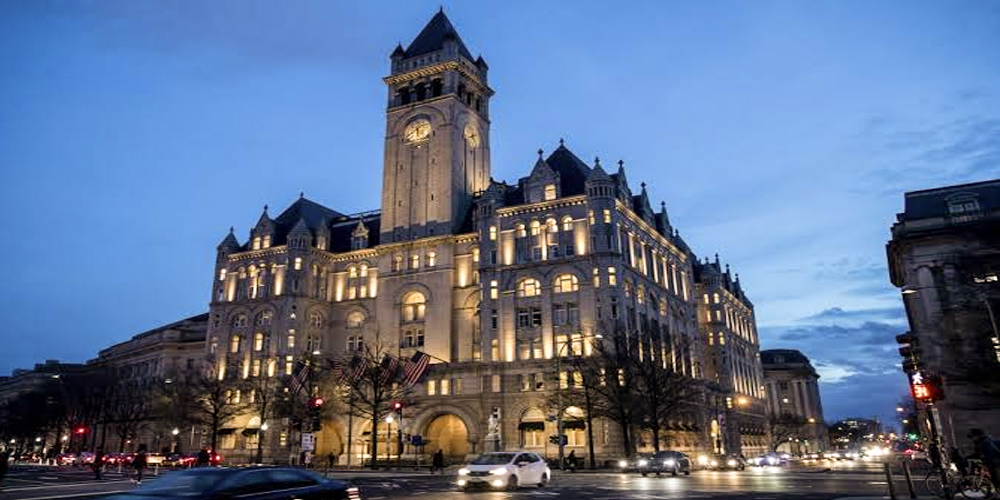 Trump family considers selling its hotel in Washington