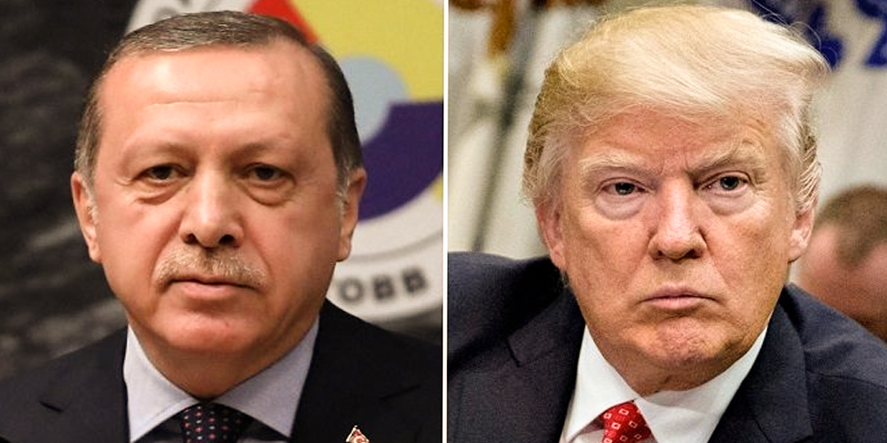 Trump threatens to 'totally destroy and obliterate' Turkey's economy