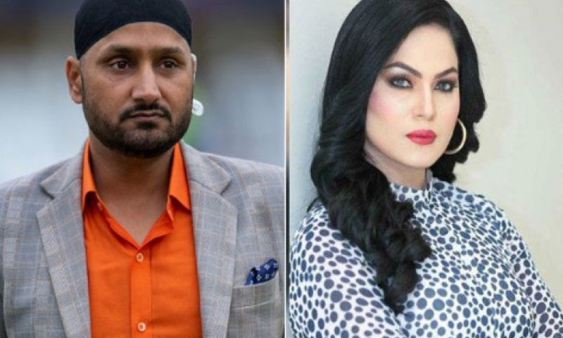 Veena-Harbhajan tweet