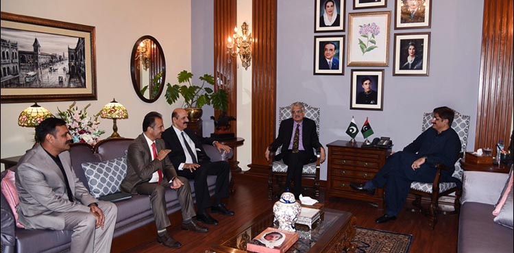 Sindh CM meets PEMRA chairman