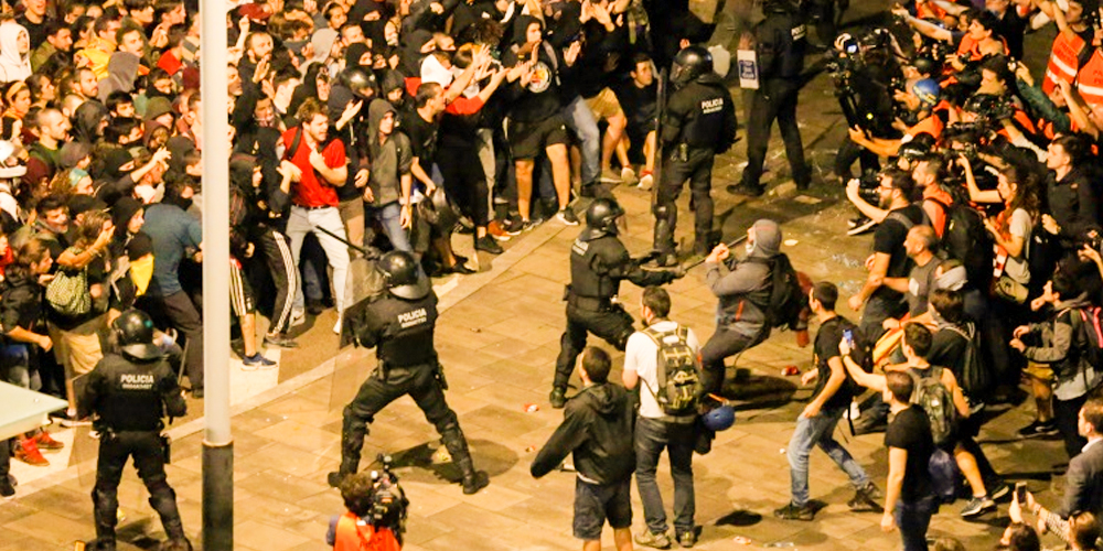 Spanish Supreme Court sentences Catalan separatists to prison, sparking protests