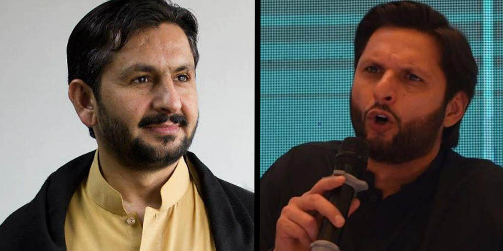Afridi and Saleem Safi