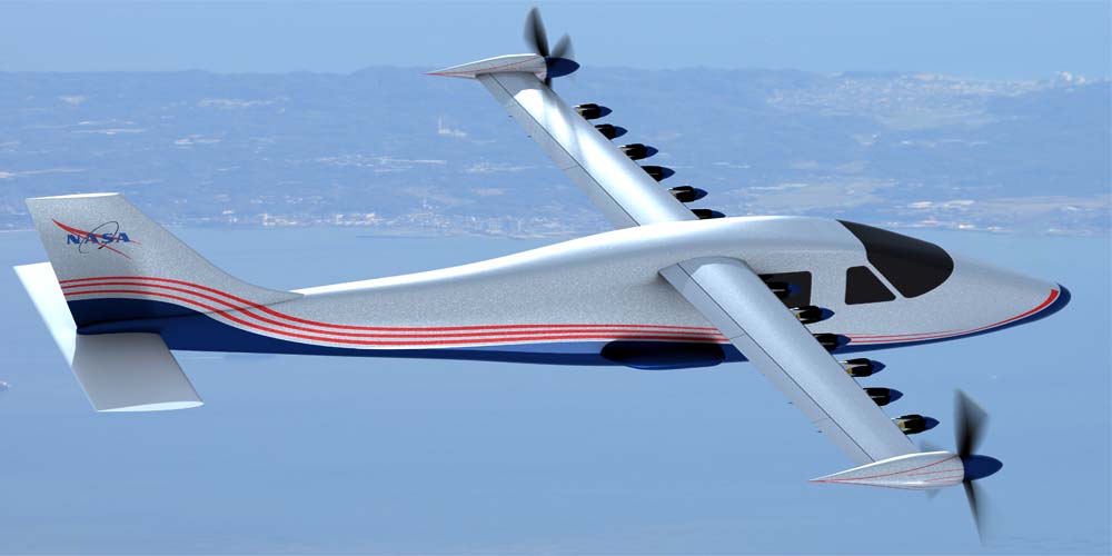 nasa unveil electric airplane