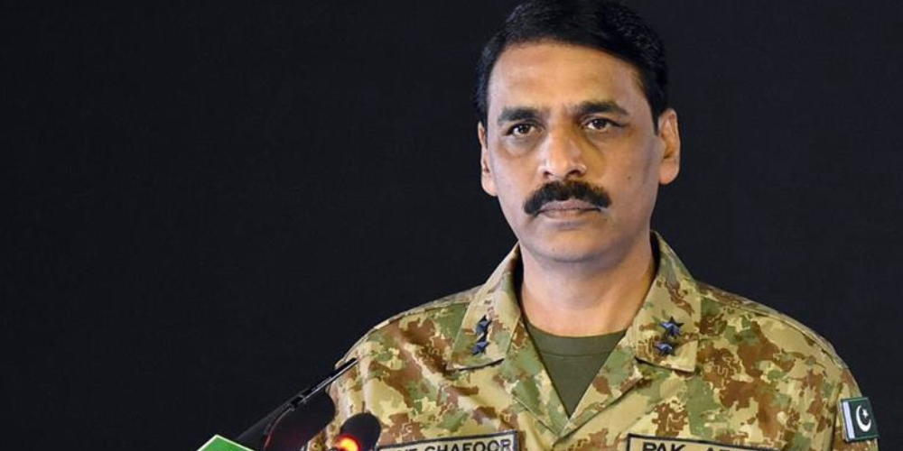 asif ghafoor in opposition