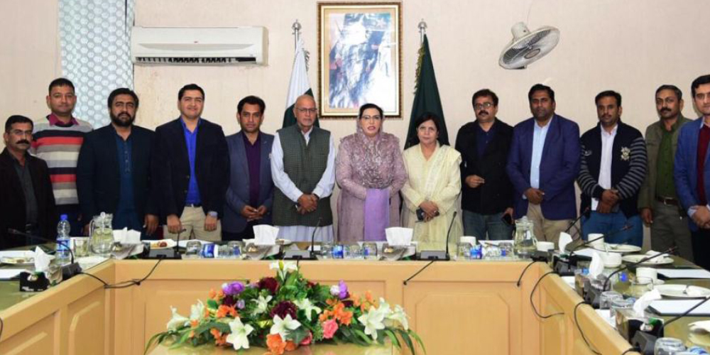 firdous meeting with IHC reporter