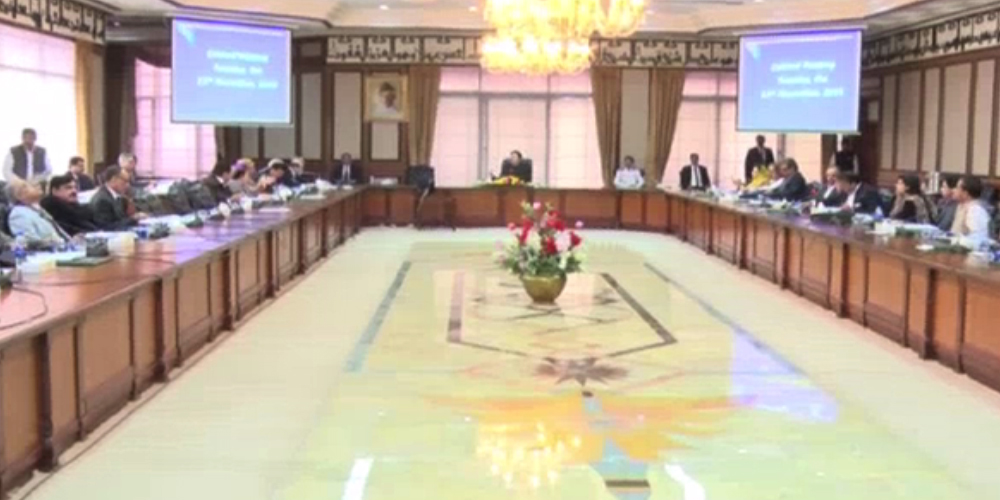 Imran khan Federal Cabinet meeting