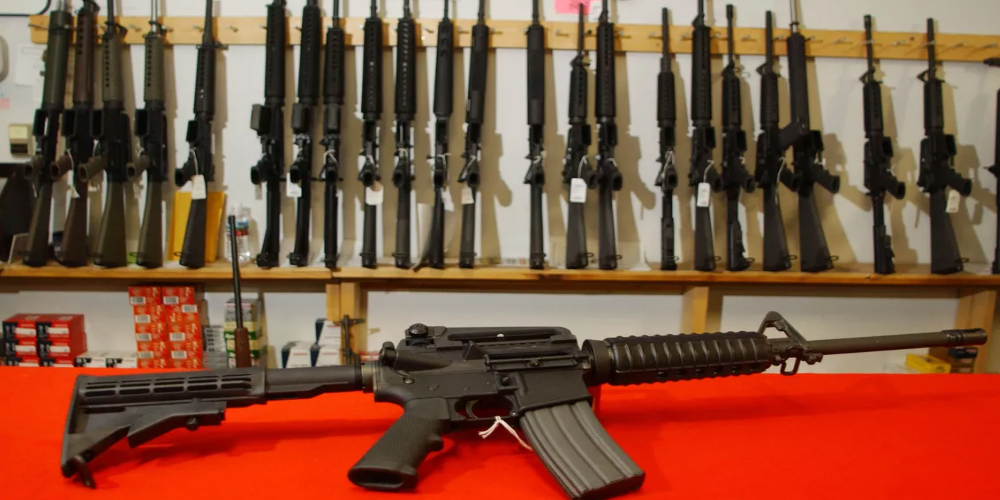 representative of weapons