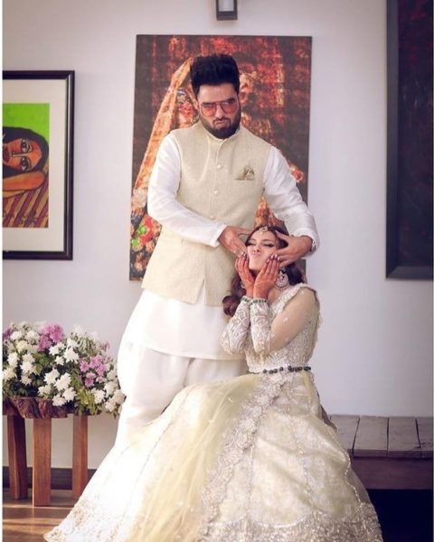 Iqra Aziz and Yasir Hussain