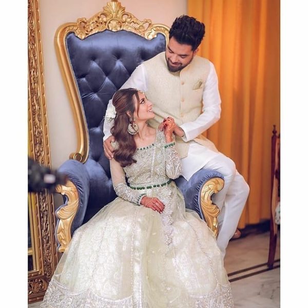 Iqra Aziz and Yasir hussain