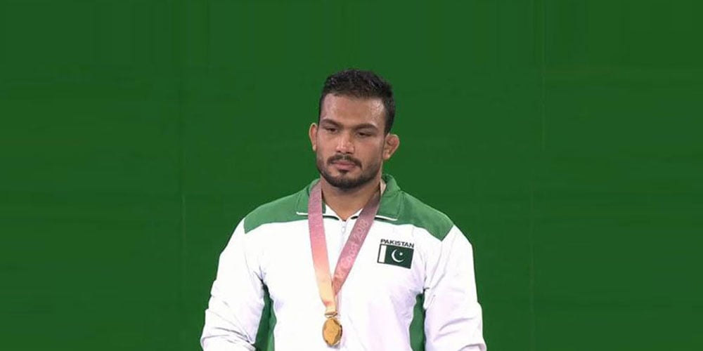 کامن ویلتھ گیمز؛ پہلوان انعام بٹ بیچ ریسلنگ میں آج اپنے ٹائٹل کا دفاع کریں گے