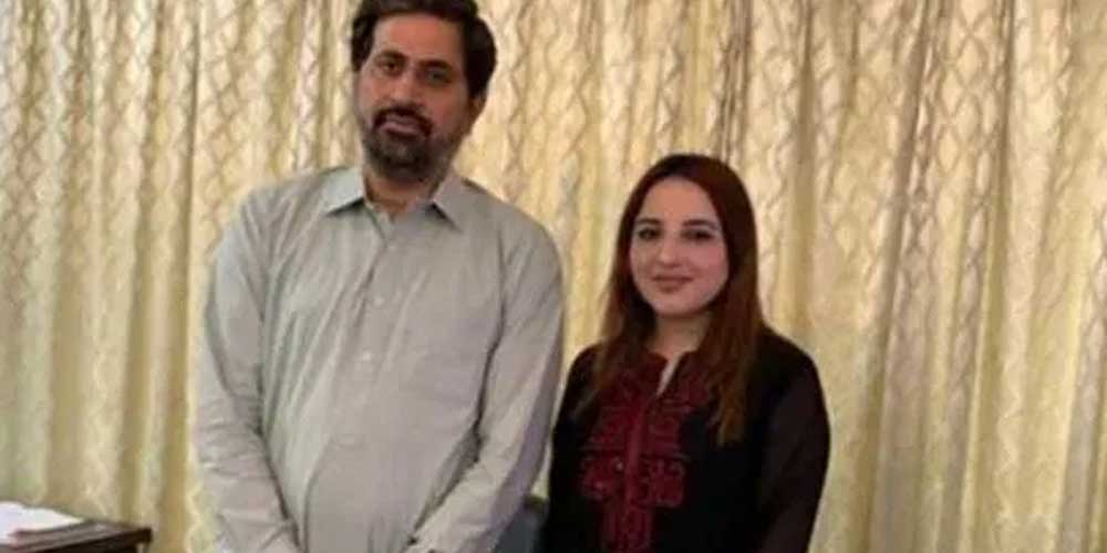 Hareem Shah and Fayyaz Chohan