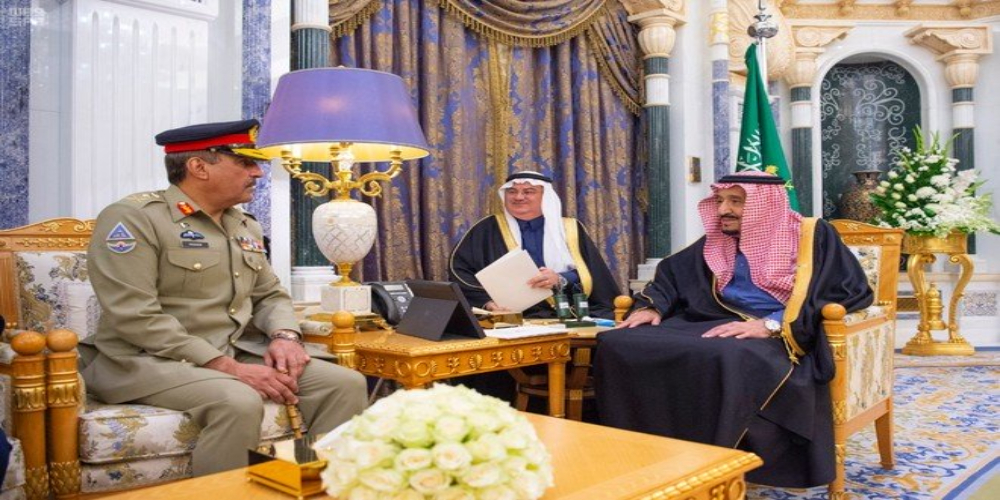  جنرل ندیم رضا کی اعلیٰ سعودی وفد سے ملاقات