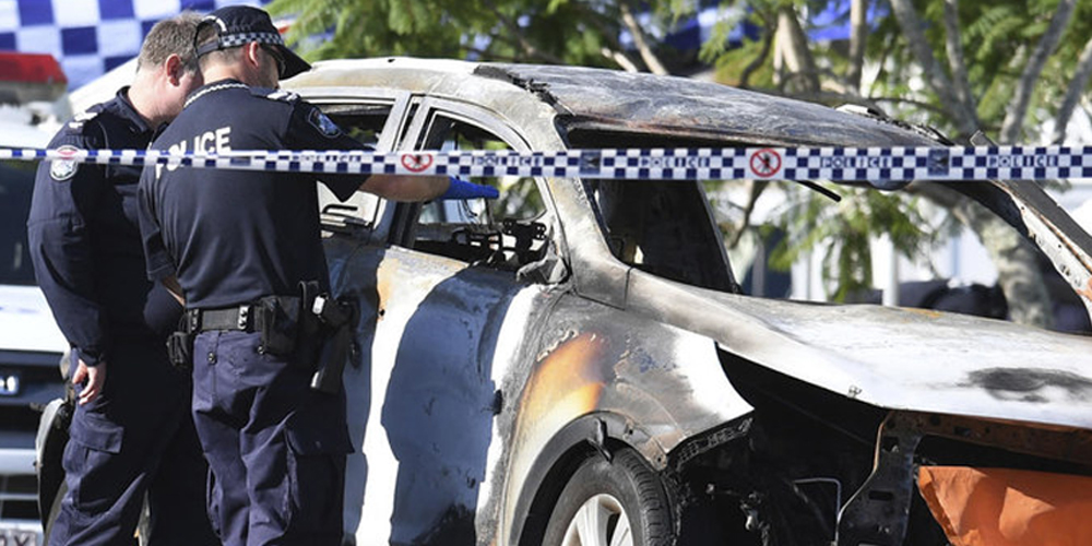 آسٹریلیا میں ایک شخص نے بیوی اور تین بچوں کو آگ لگا دی