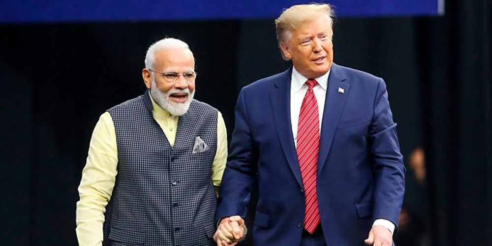 امریکی صدر کی انڈیا آمد، مودی کی شرمناک حرکت