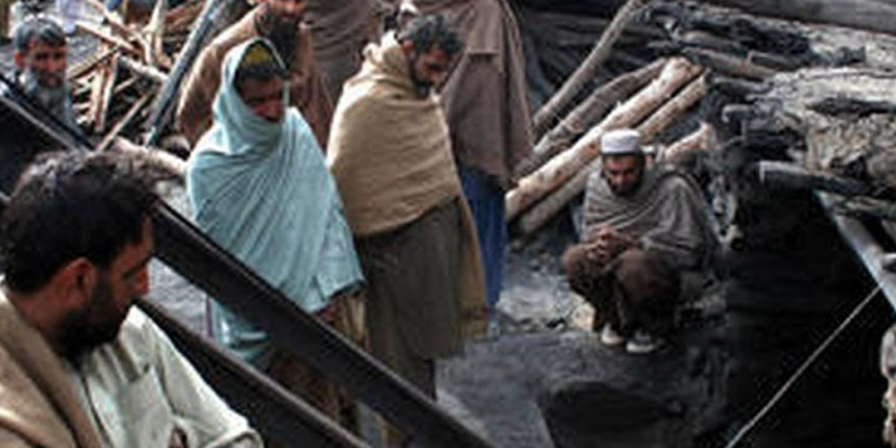 کوئٹہ میں کوئلہ کان میں گیس بھرنے سے دھماکا،7 کان کن جاں بحق