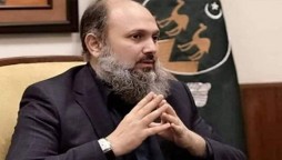 Jam Kamal Khan press briefing about the development of Balochistan
