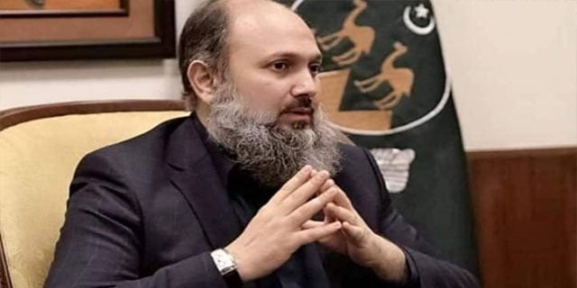 Jam Kamal Khan press briefing about the development of Balochistan