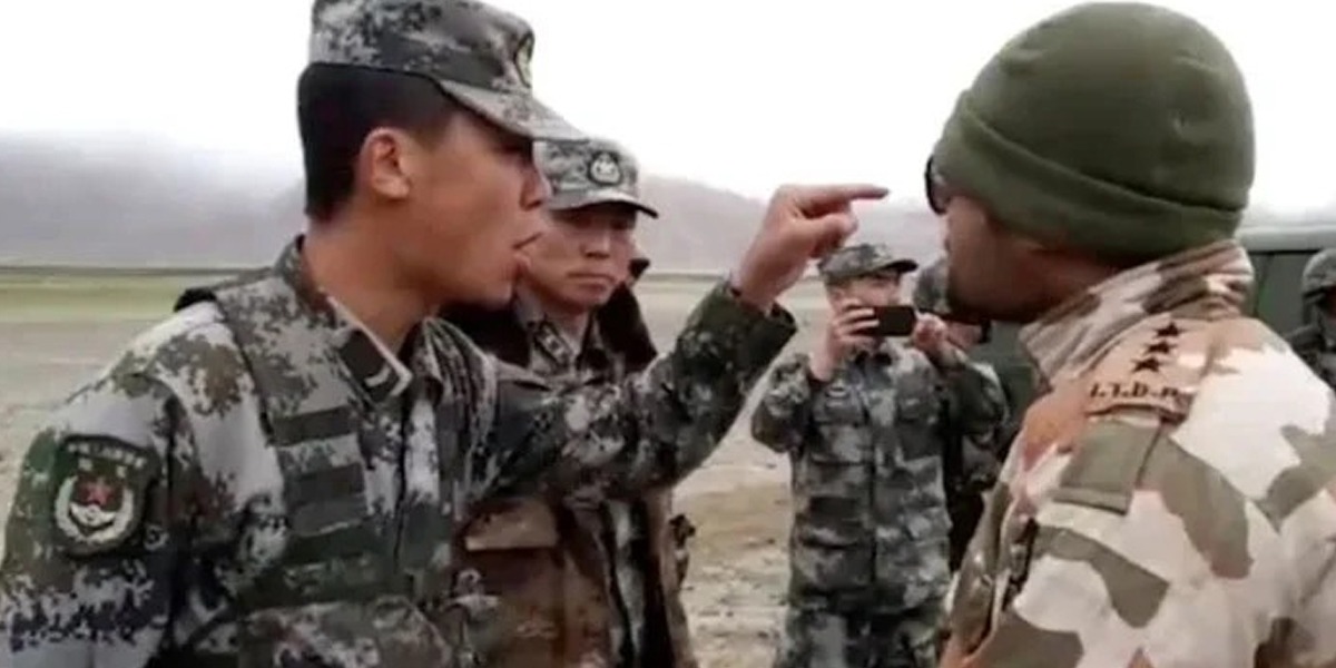 چین اور بھارتی افواج