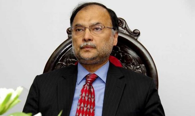 Ahsan Iqbal blaming PTI for foreign funding in 2018 elections
