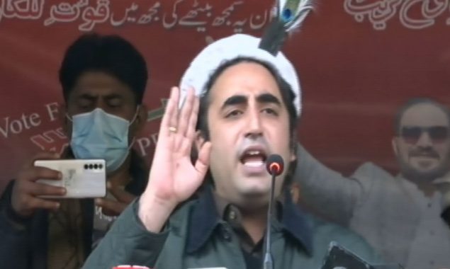 Bilawal Bhutto requested to cast the vote in the favor of PPP