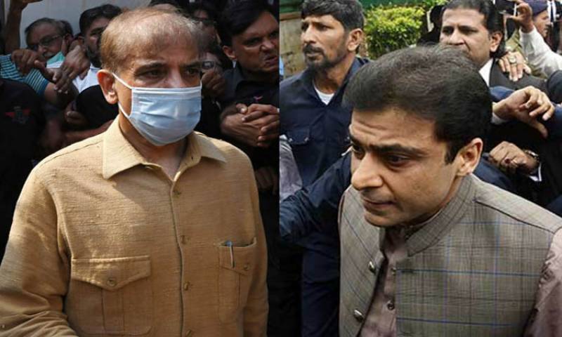شہباز شریف اور حمزہ شہباز