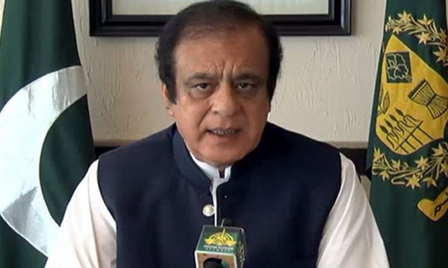 Shibli Faraz on the day of Kashmir