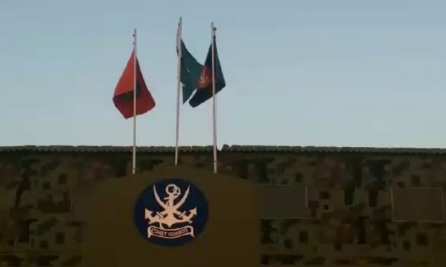 raid operation by coast guards to unveils the drugs at border of Balochistan