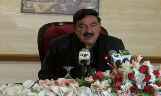 Sheikh Rasheed press conference about security of Karachi