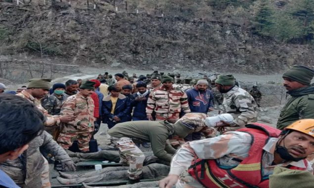 more than 14 died and almost 170 are missing in the Glacier burst up in India
